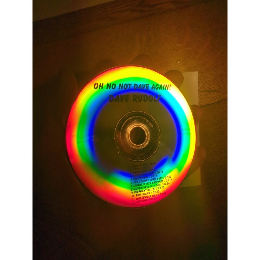 Oh No Not Dave Again! Dave Rudolph Disc Only